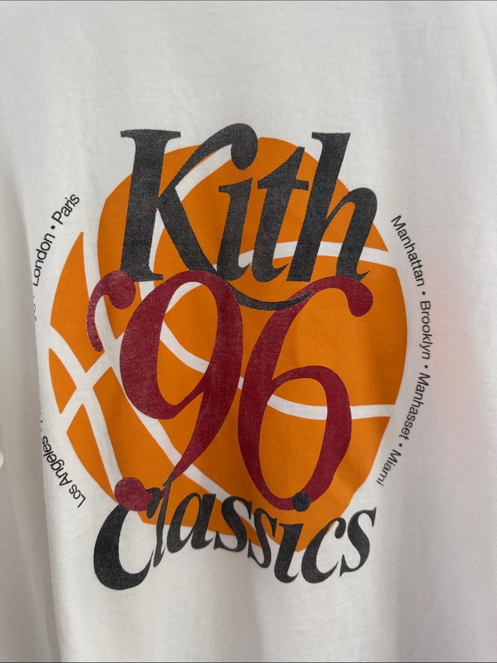 Kith White Long Sleeve Tee - Picture 3 of 4